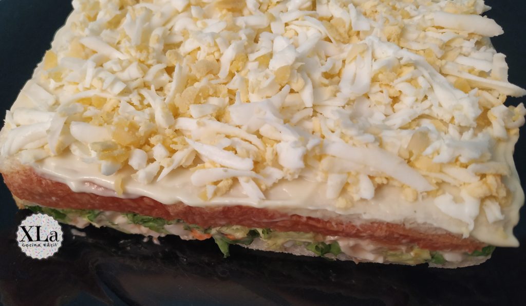 Pastel de verano ejemplo