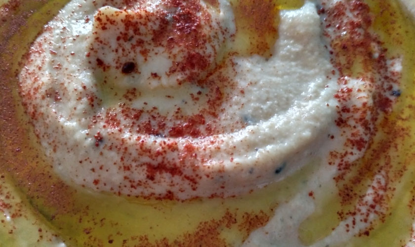 Hummus de garbanzo