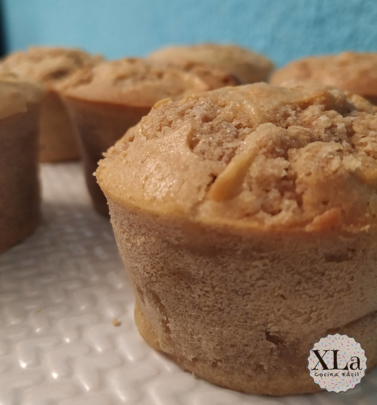 Muffins de manzana y canela