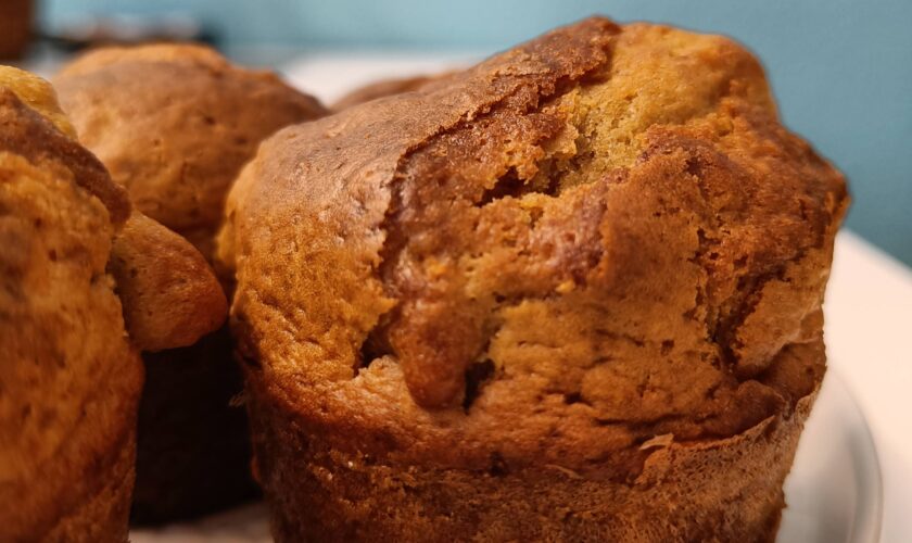 Muffins de zanahoria exprés